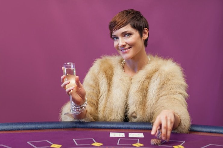 Studio dealer langsung blackjack di sis toto dengan multi-kamera profesional